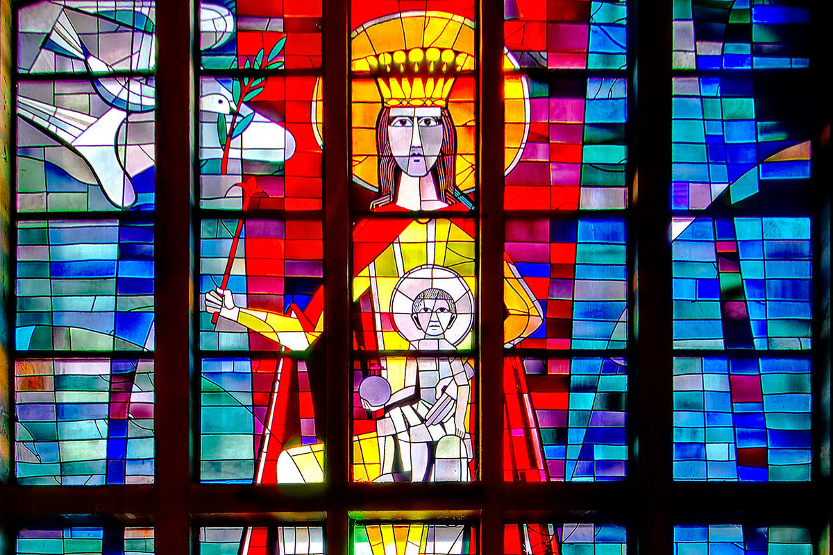 Mehr über den Artikel erfahren 360 Grad Panoramafotografie „Maria vom Frieden“ Homburg