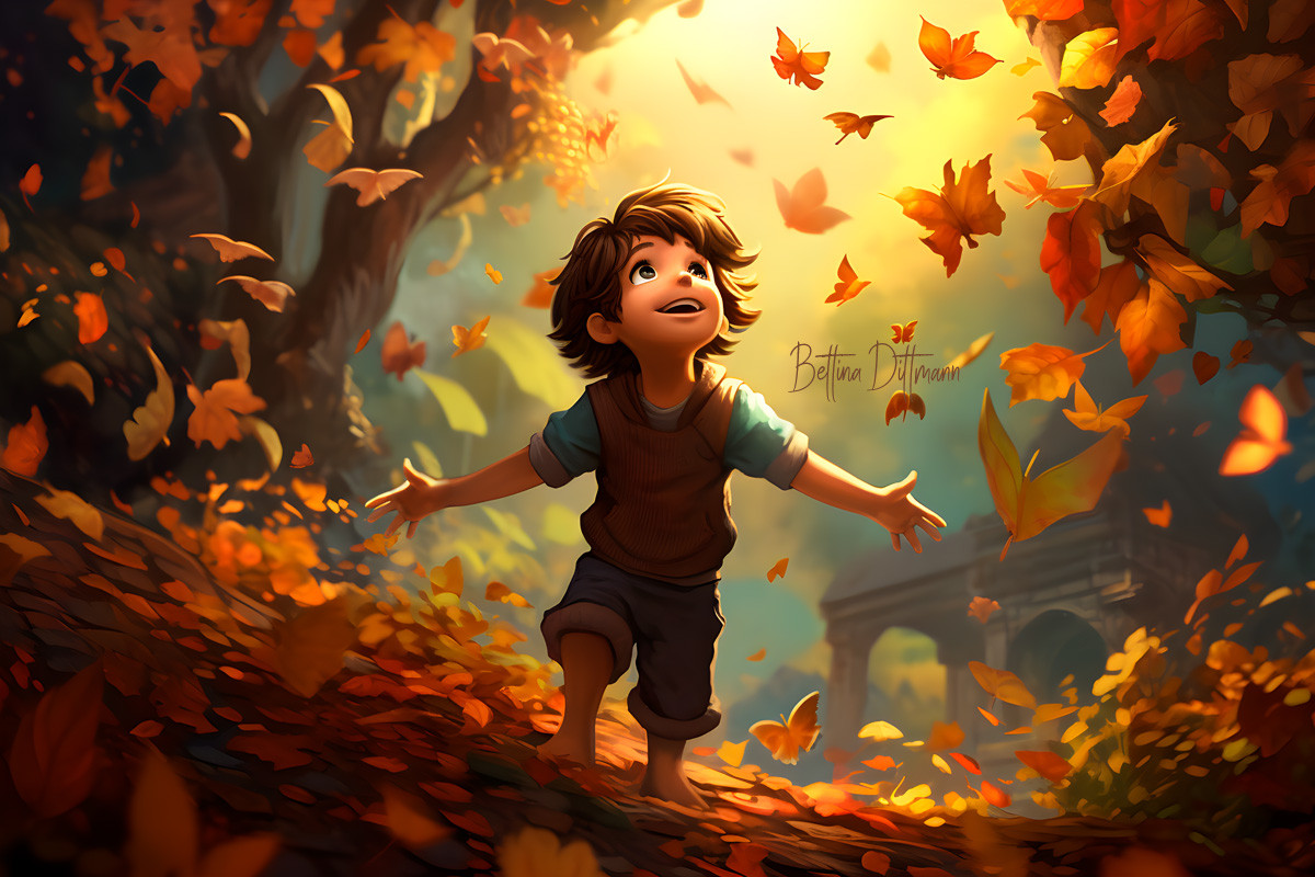 Magic of childhood - Leaves